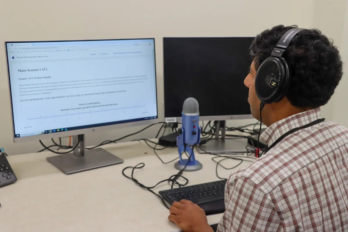 NASA Langley air taxi noise response study