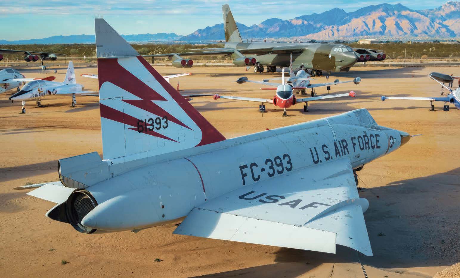 The Pima Air & Space Museum, celebrating its 50th anniversary, boasts an impressive collection of aircraft and spacecraft. [Credit: Pima Air & Space Museum]