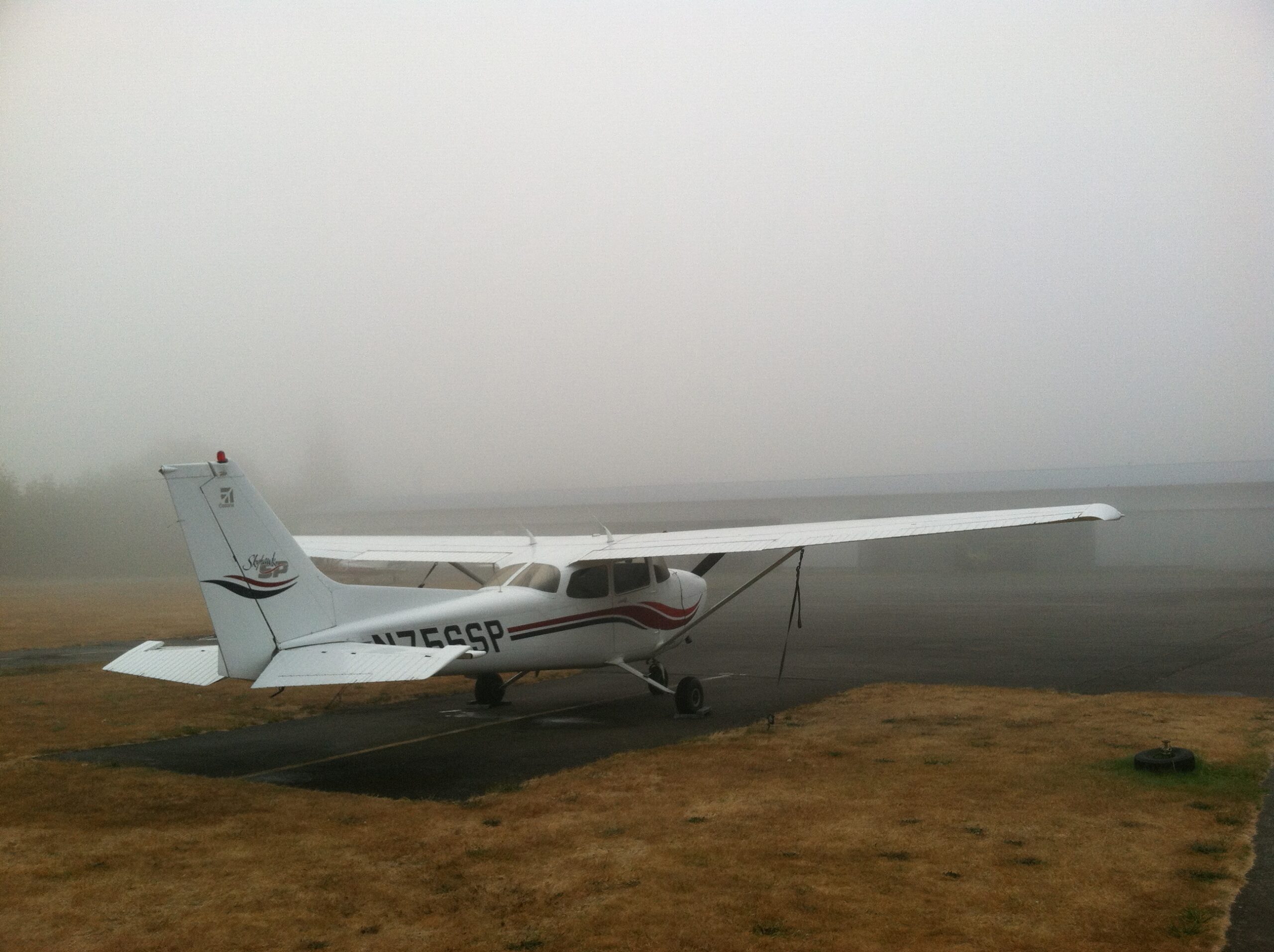 Fog on a ramp